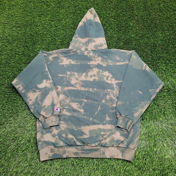 Vintage Howell Champion Hoodie Large 23x26 Tie-Dye - Picture 2 of 13